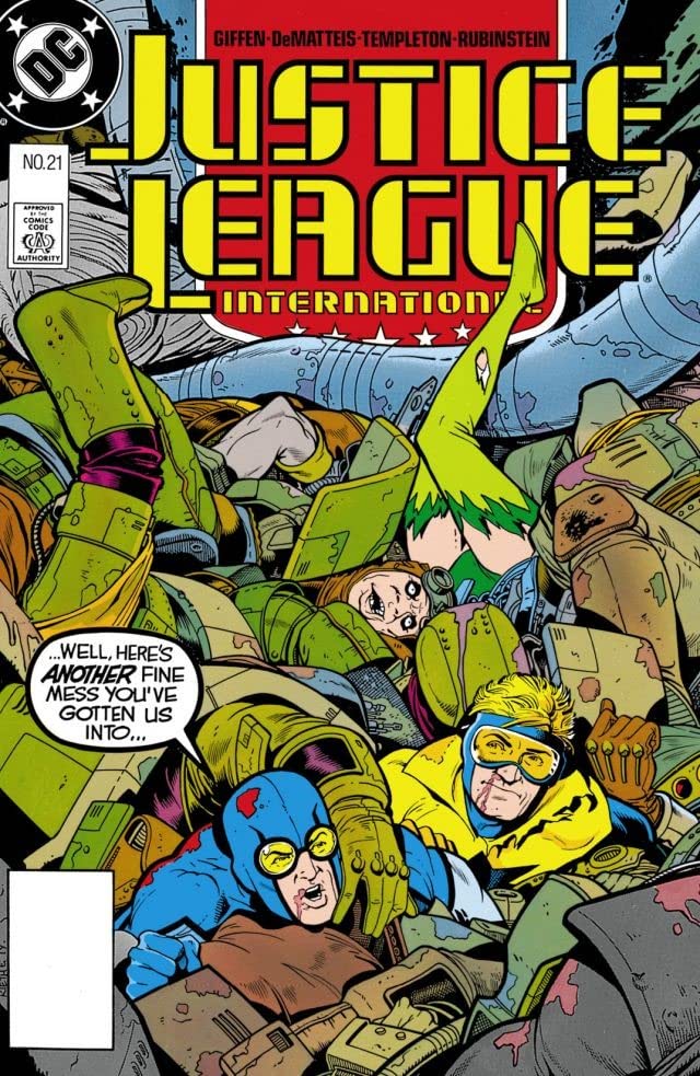 Cover of Justice League International