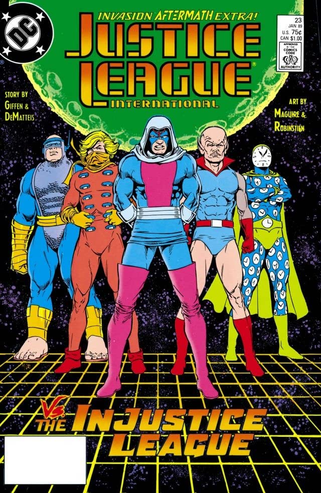 Cover of Justice League International