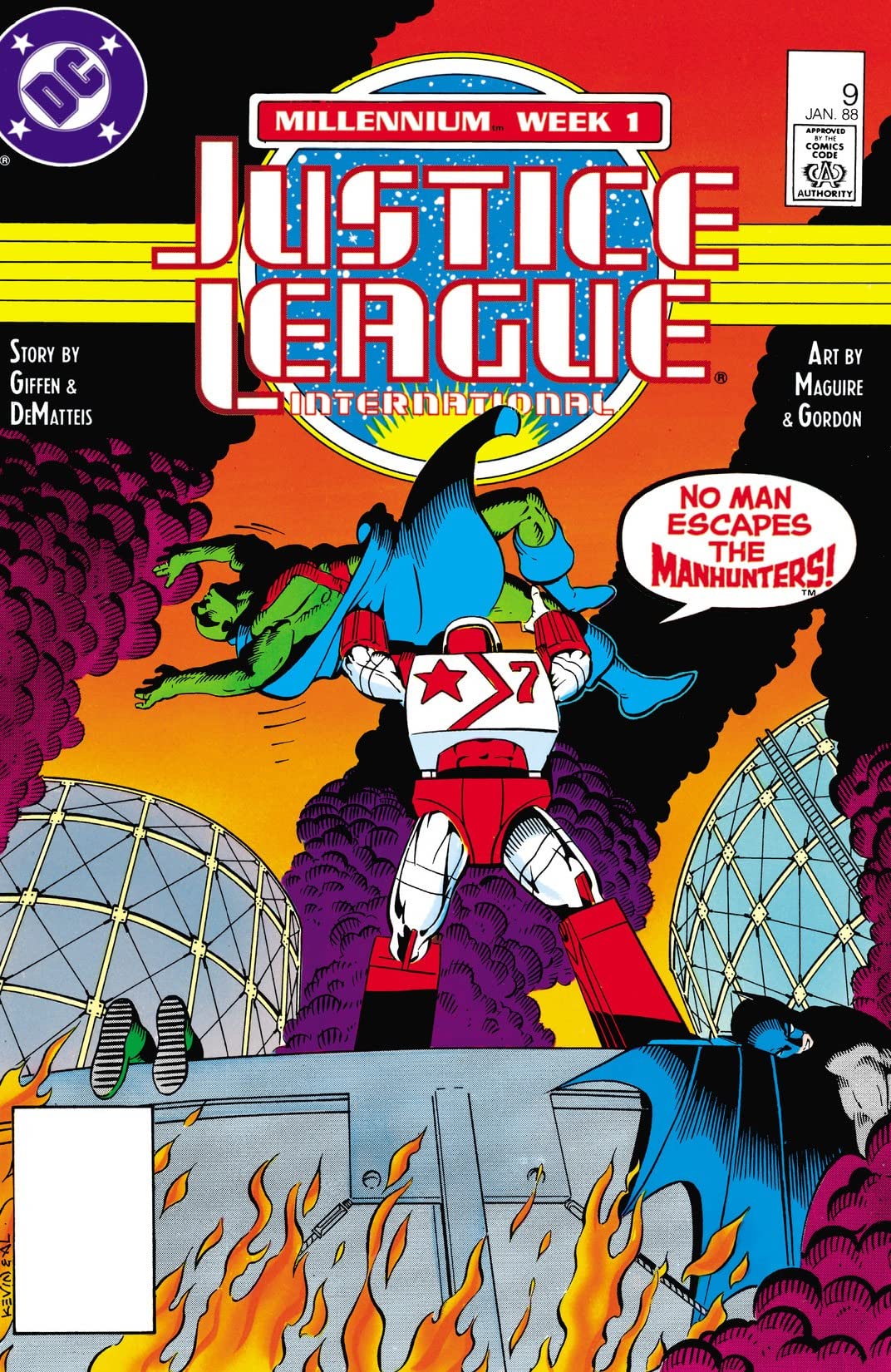 Cover of Justice League International