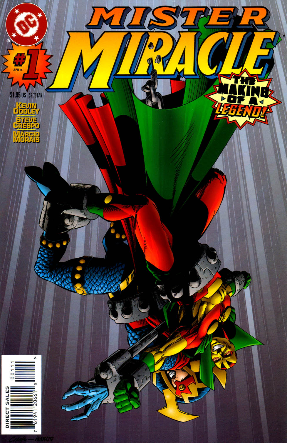 Mister Miracle (1996) #1 cover