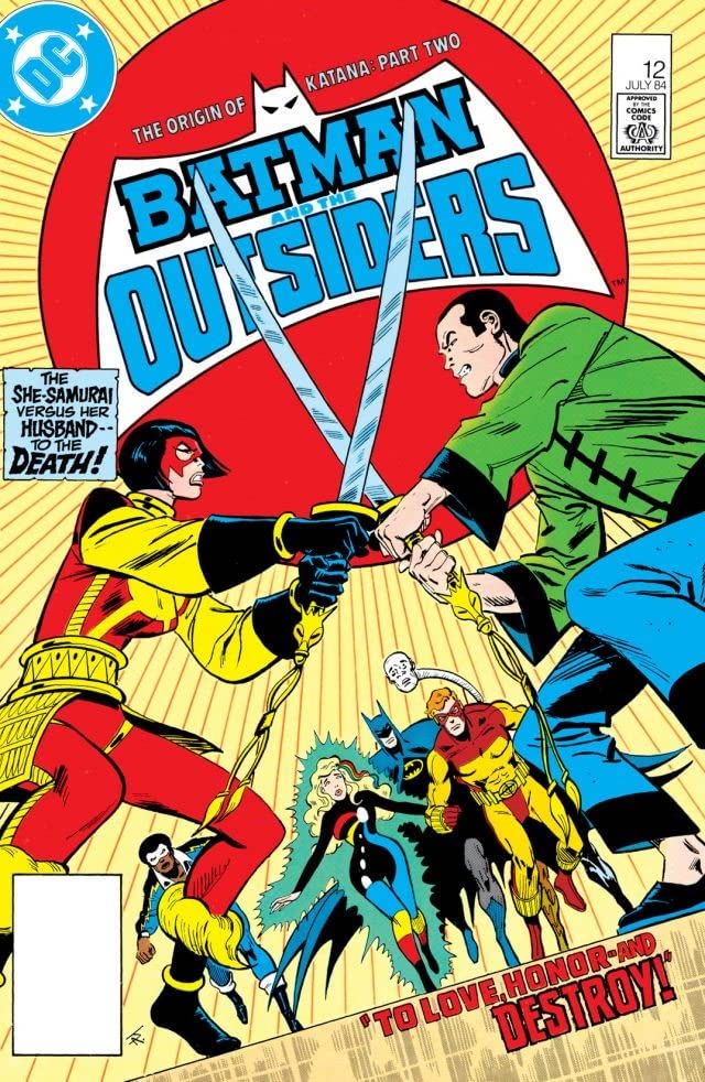 Batman and the Outsiders (1983) #12 cover