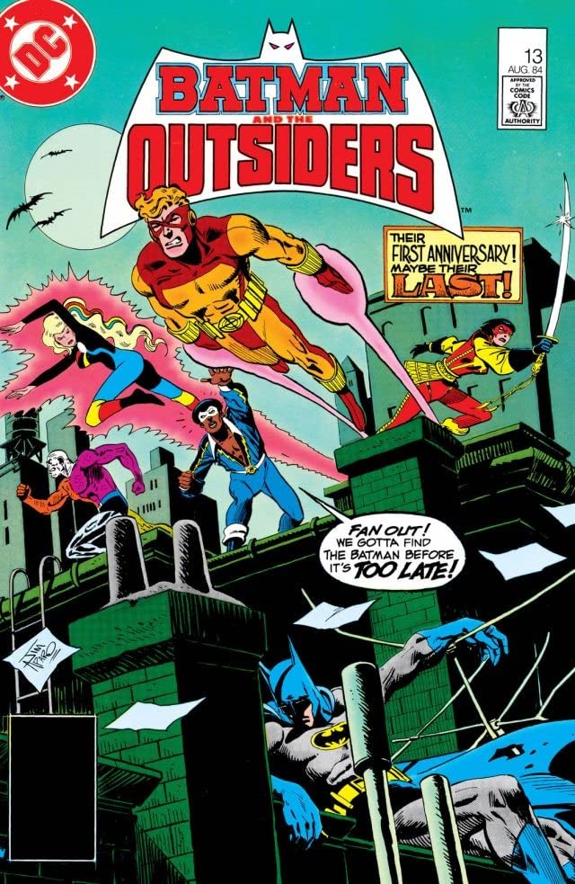 Batman and the Outsiders (1983) #13 cover