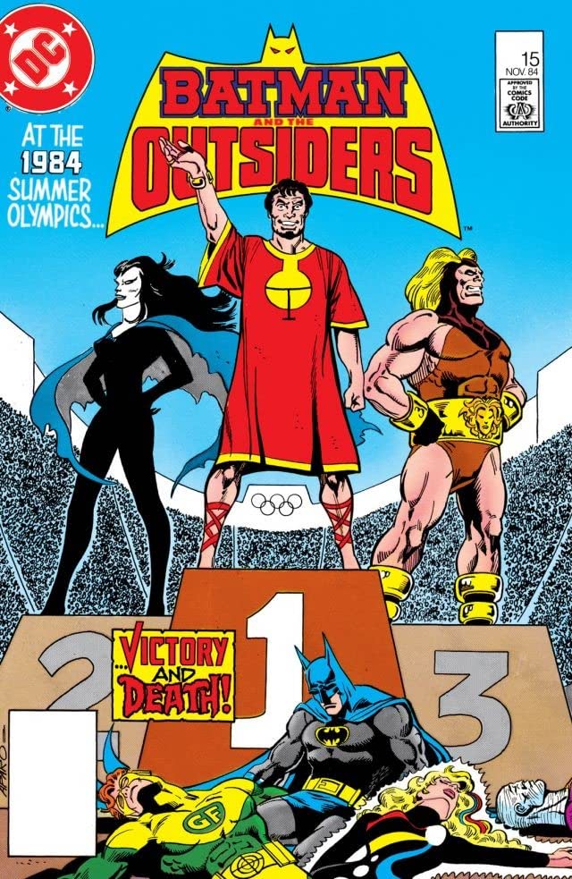Batman and the Outsiders (1983) #15 cover
