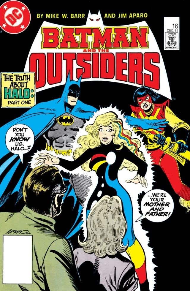 Batman and the Outsiders (1983) #16 cover