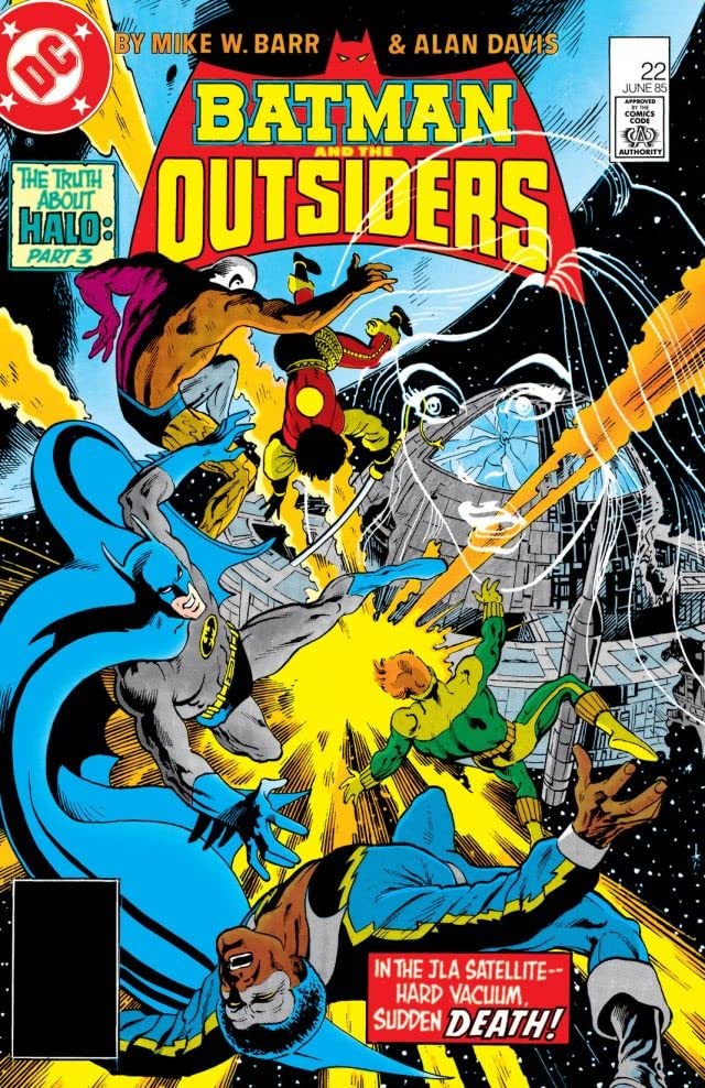 Batman and the Outsiders (1983) #22 cover