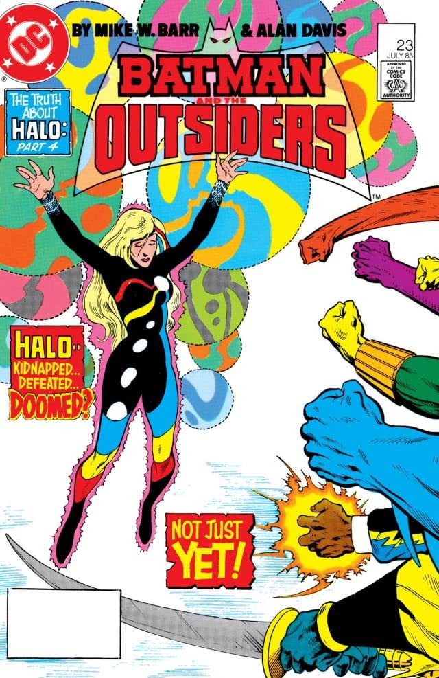 Batman and the Outsiders (1983) #23 cover