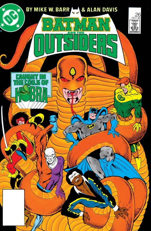 Cover of Batman and the Outsiders #26