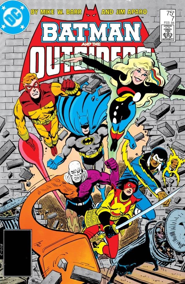 Batman and the Outsiders (1983) #7 cover