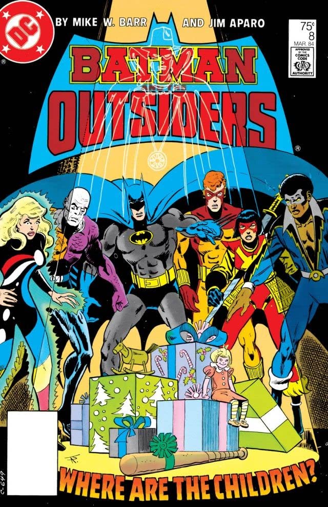 Batman and the Outsiders (1983) #8 cover