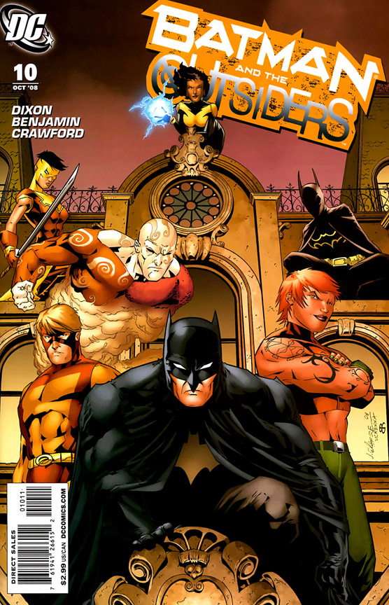 Batman and the Outsiders (2007) #10 cover
