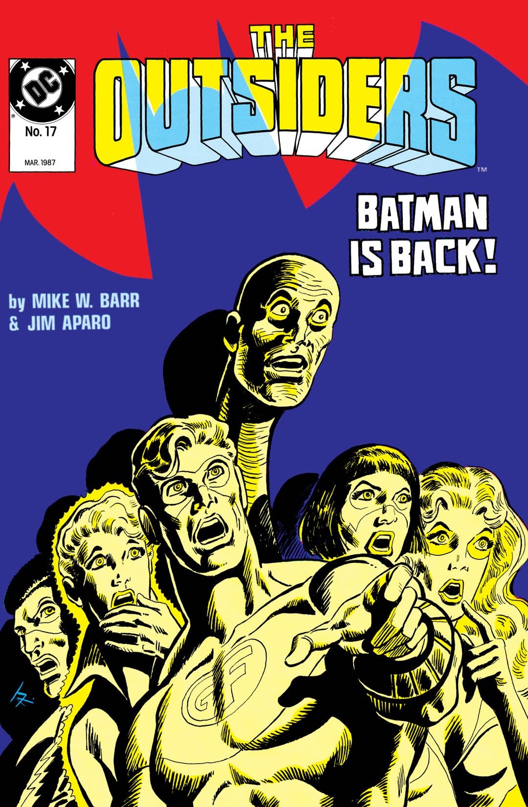 The Outsiders #17 cover