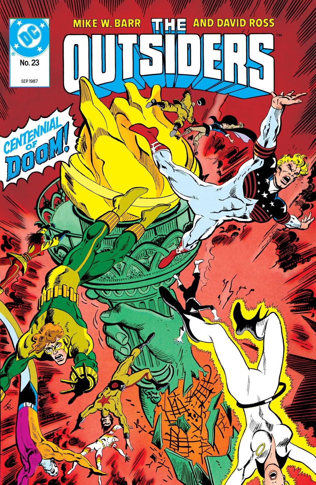 The Outsiders #23 cover