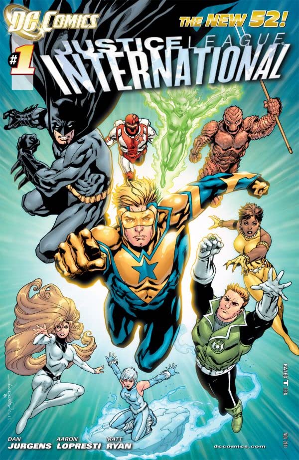 Cover of Justice League International