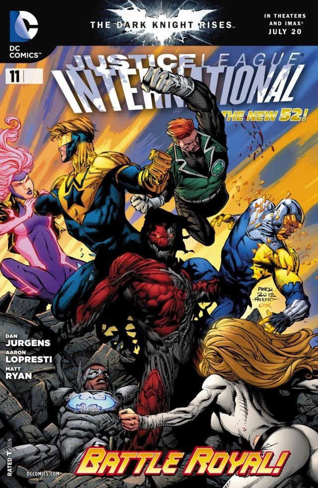 Cover of Justice League International