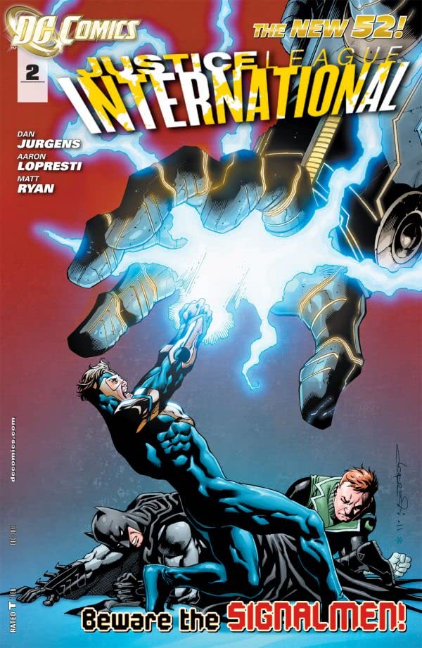 Cover of Justice League International