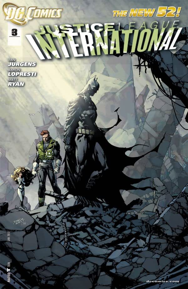 Cover of Justice League International
