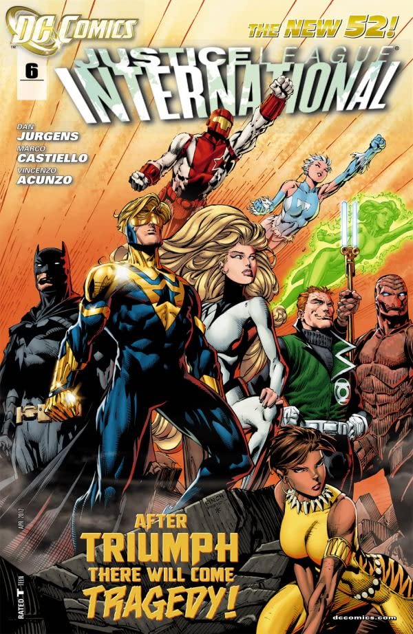 Cover of Justice League International