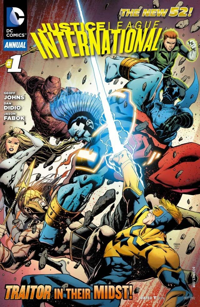 Cover of Justice League International Annual