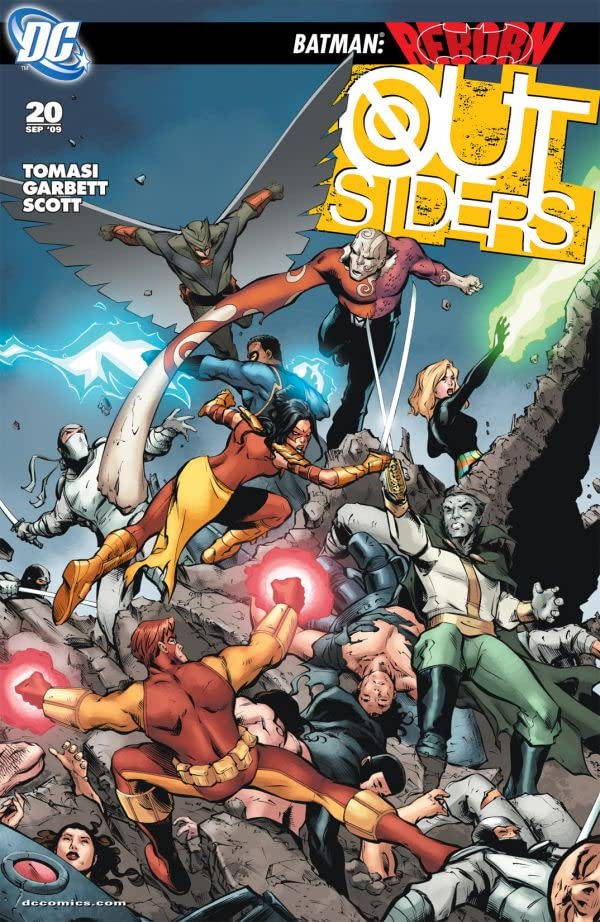 The Outsiders #20 cover