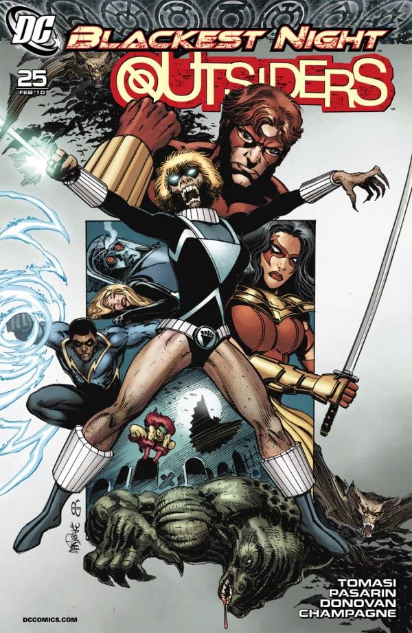 The Outsiders #25 cover