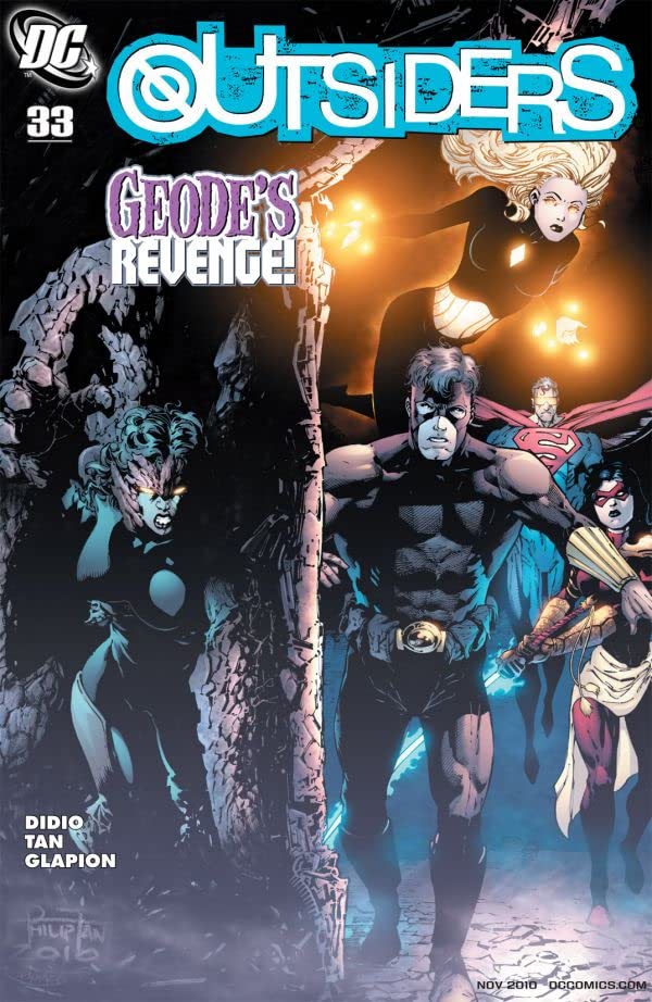 The Outsiders (2009) #33 cover