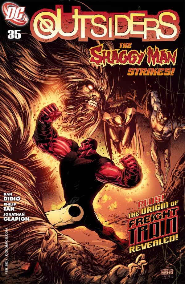 The Outsiders (2009) #35 cover