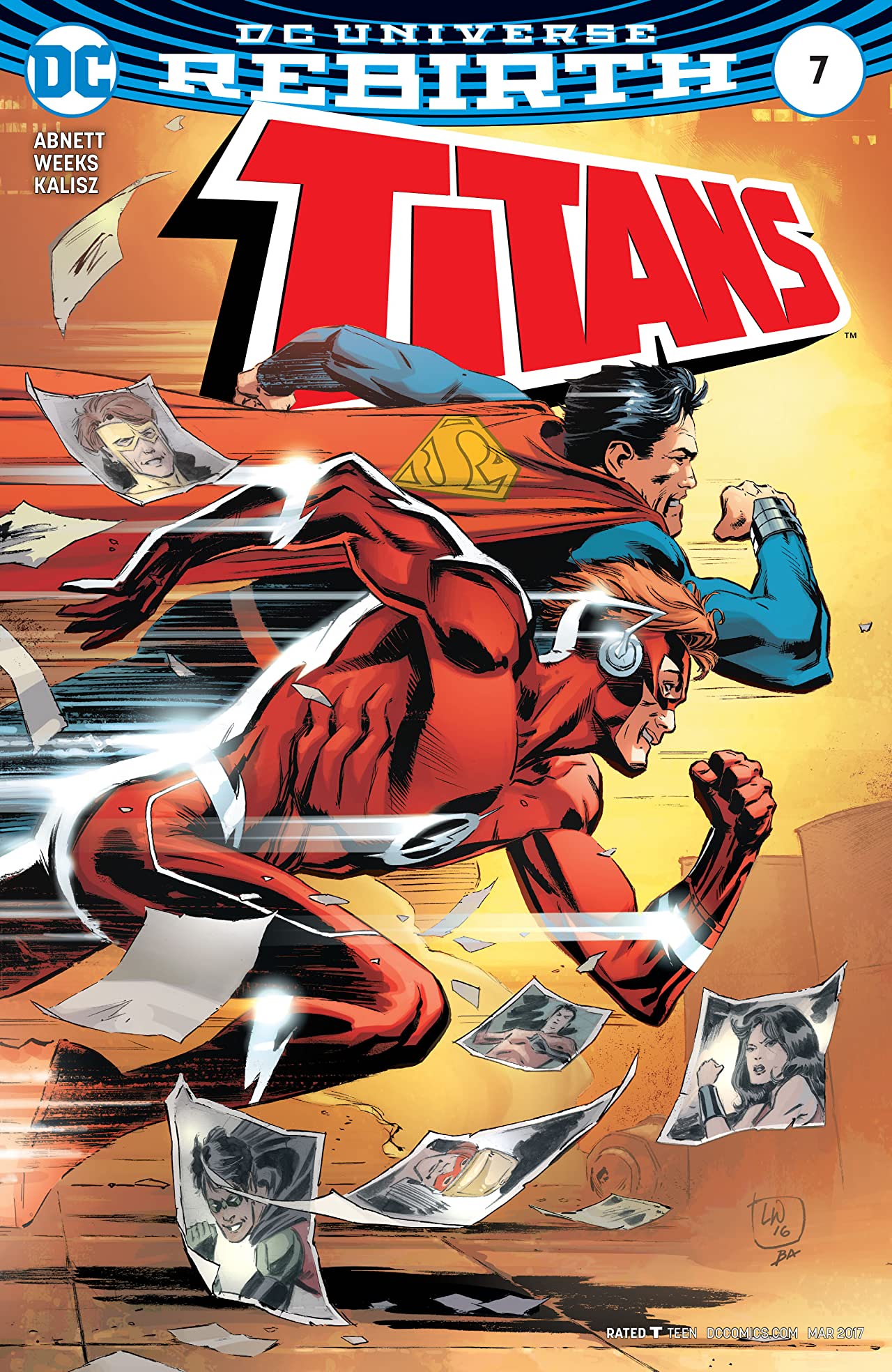 Titans (2016) #7 cover