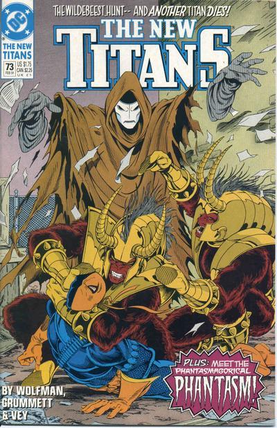 Cover of The New Titans #73
