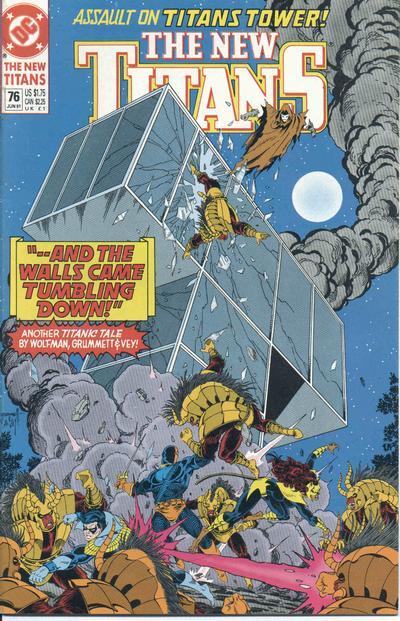 Cover of The New Titans #76