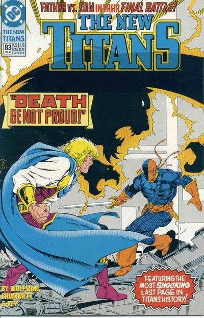 Cover of The New Titans #83