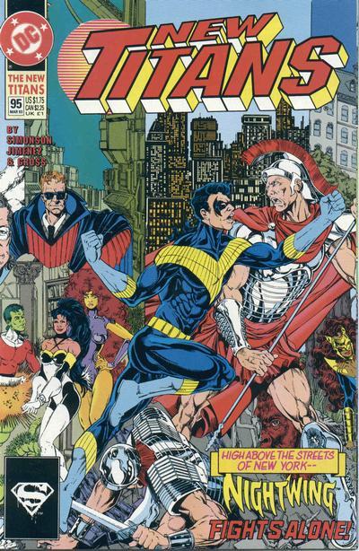 Cover of The New Titans #95