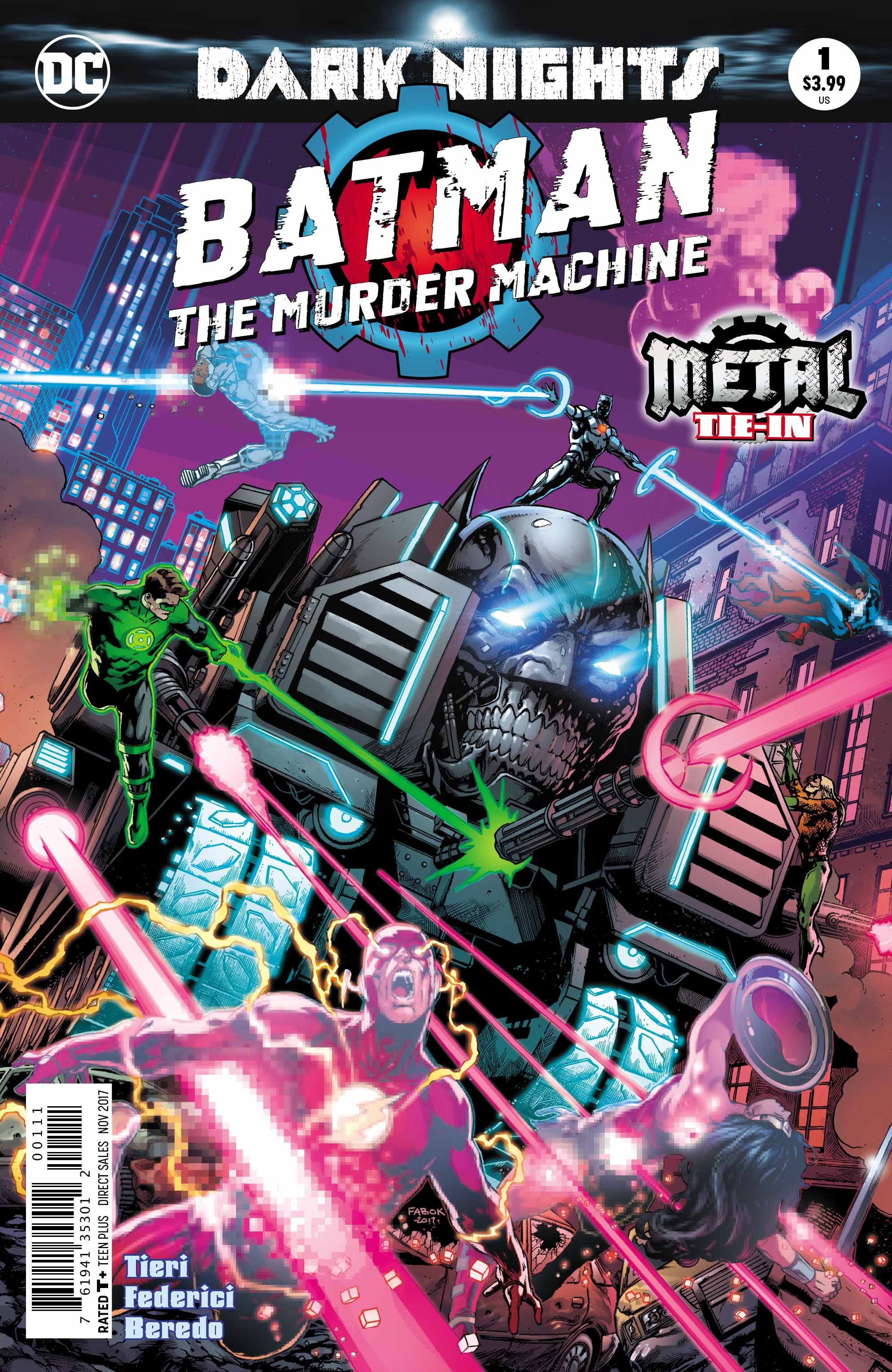 Batman: The Murder Machine (2017) #1