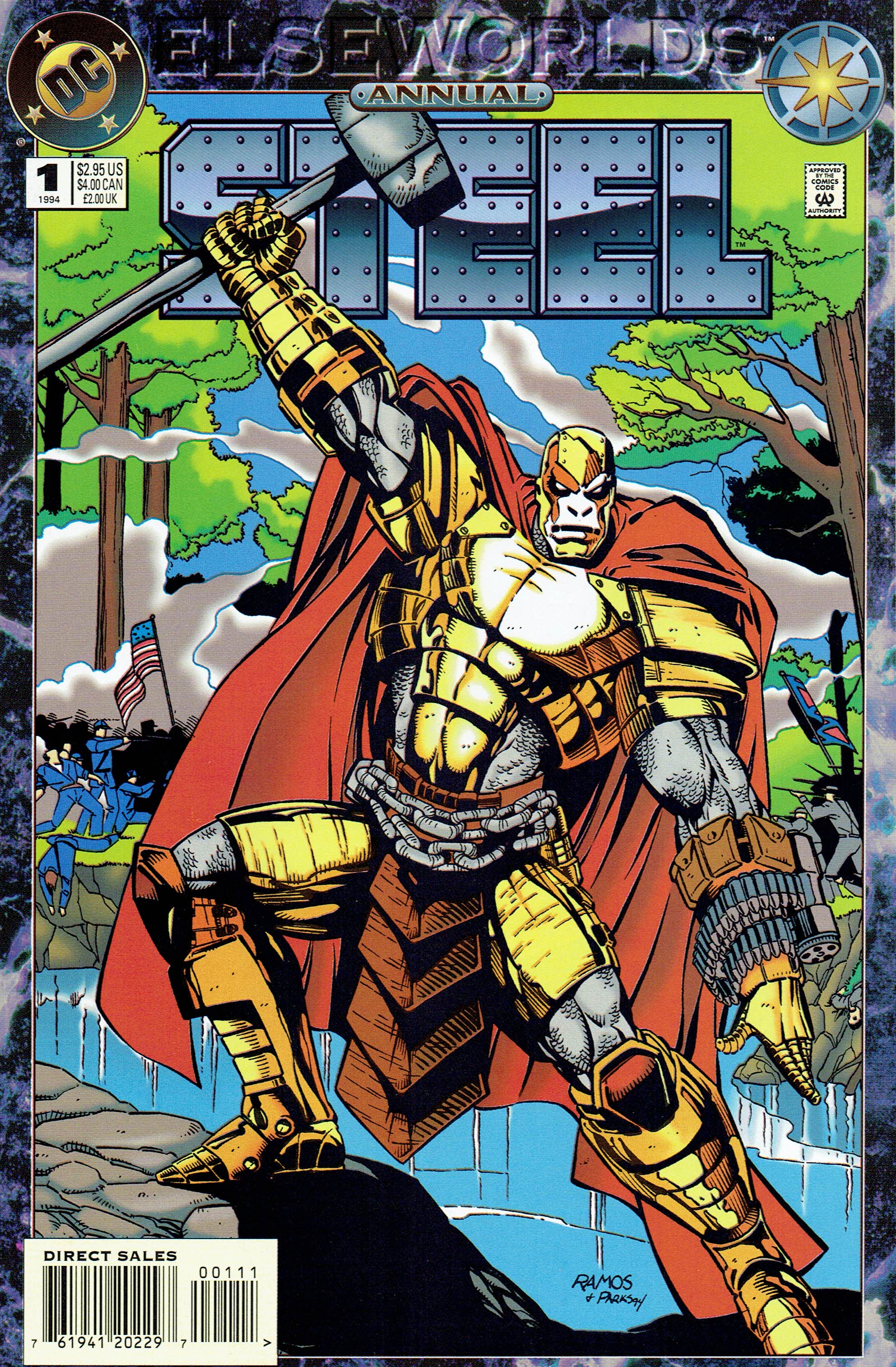 Steel Annual (1994) #1 cover