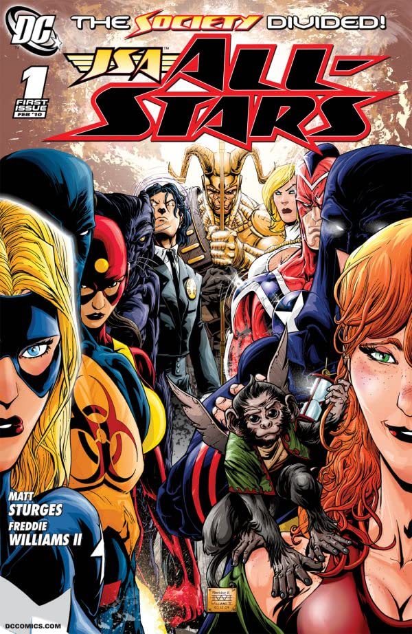 JSA All-Stars #1 cover