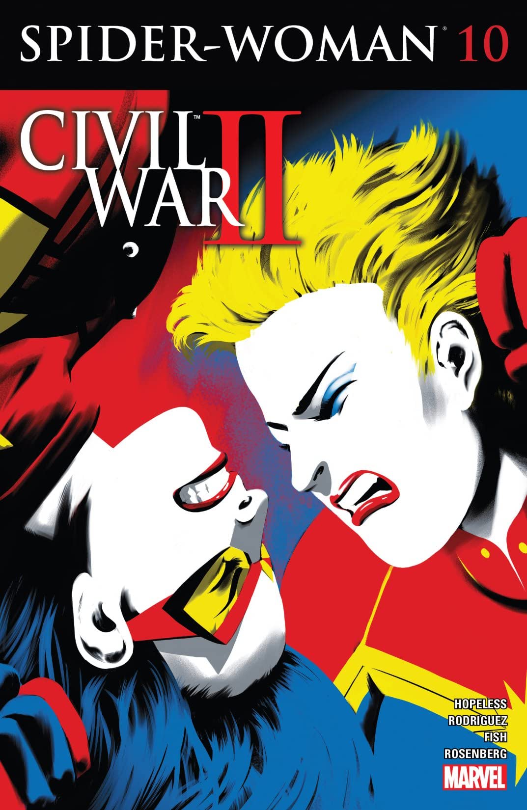 Cover of Spider-Woman #10
