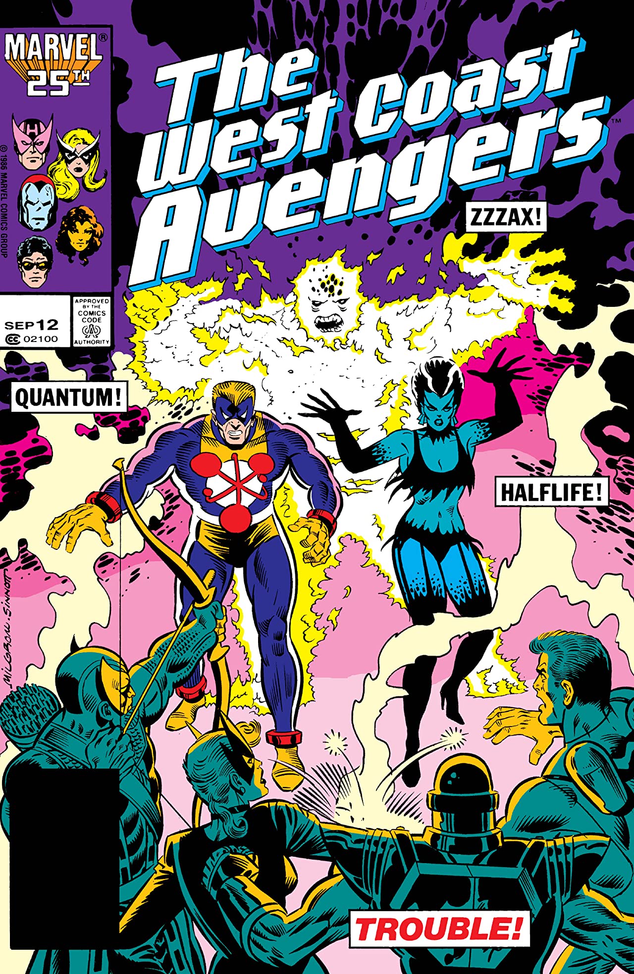 West Coast Avengers (1985) #12 cover