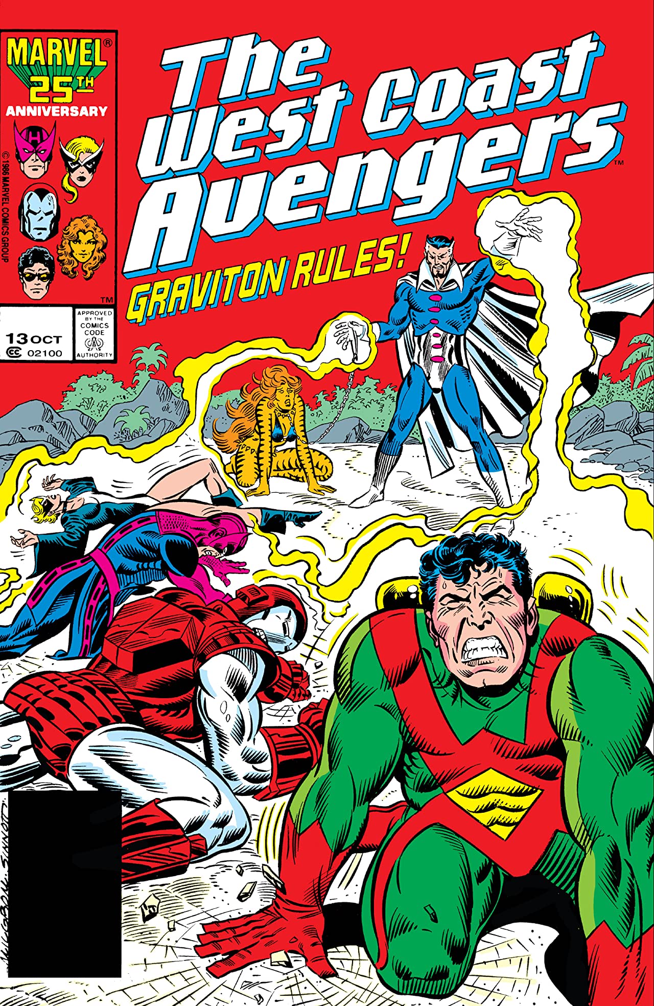 West Coast Avengers (1985) #13 cover