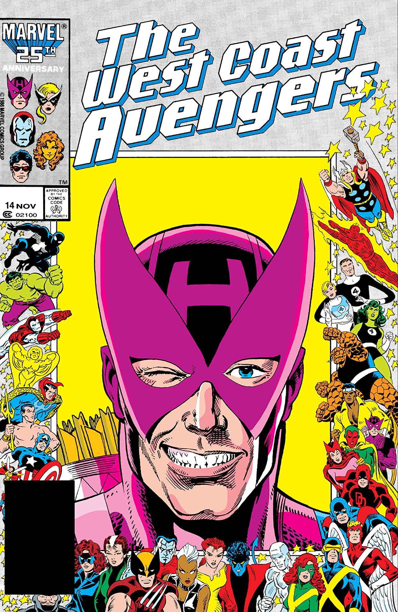 West Coast Avengers (1985) #14 cover