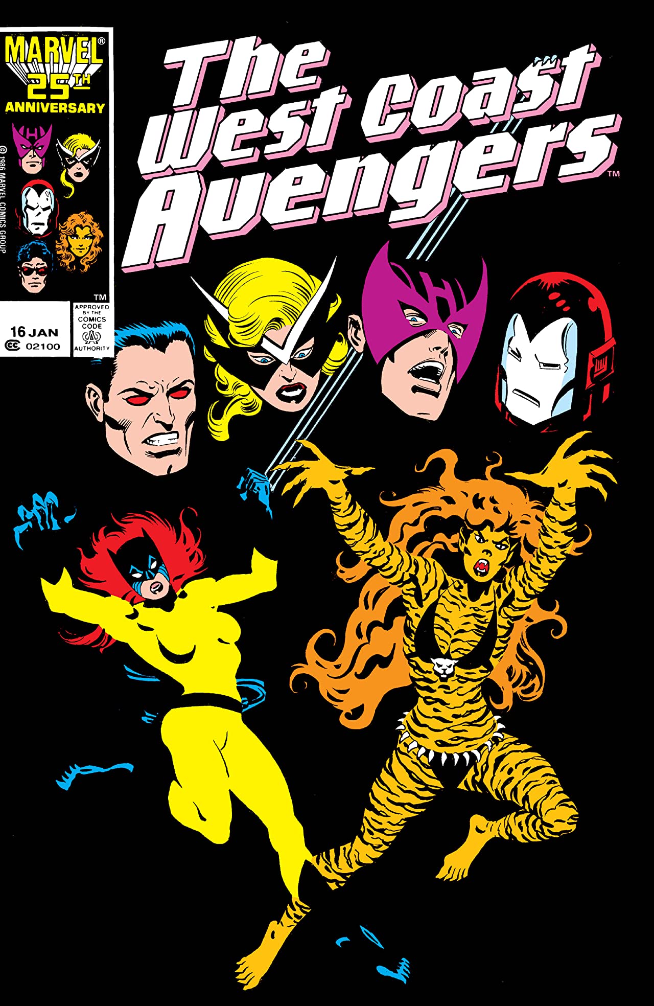 West Coast Avengers (1985) #16 cover