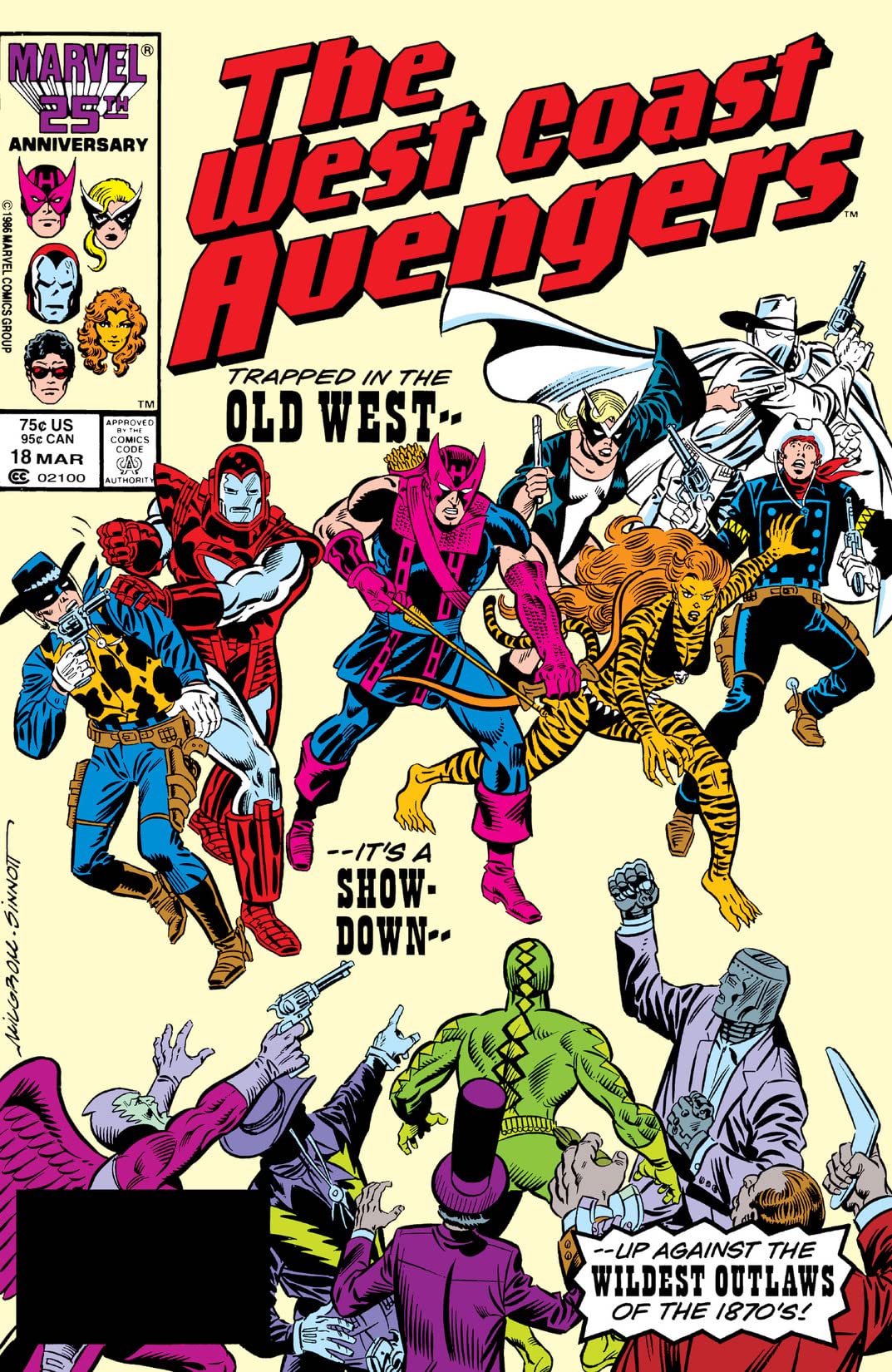 West Coast Avengers (1985) #18 cover