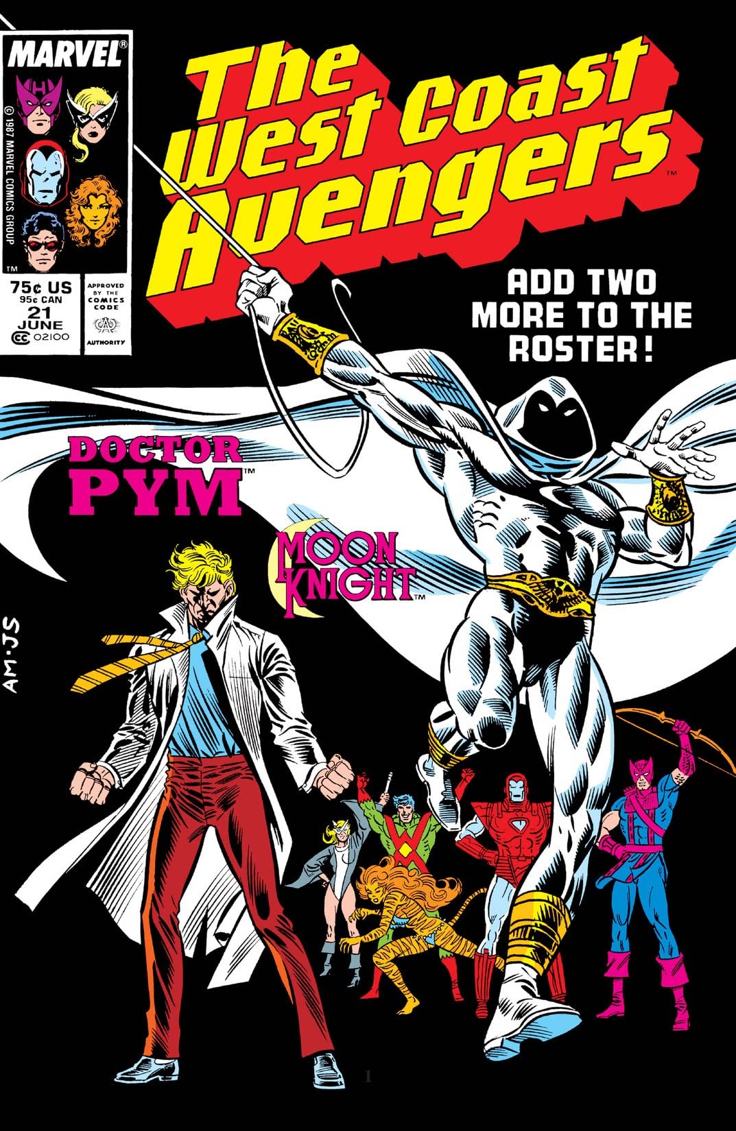 West Coast Avengers (1985) #21 cover