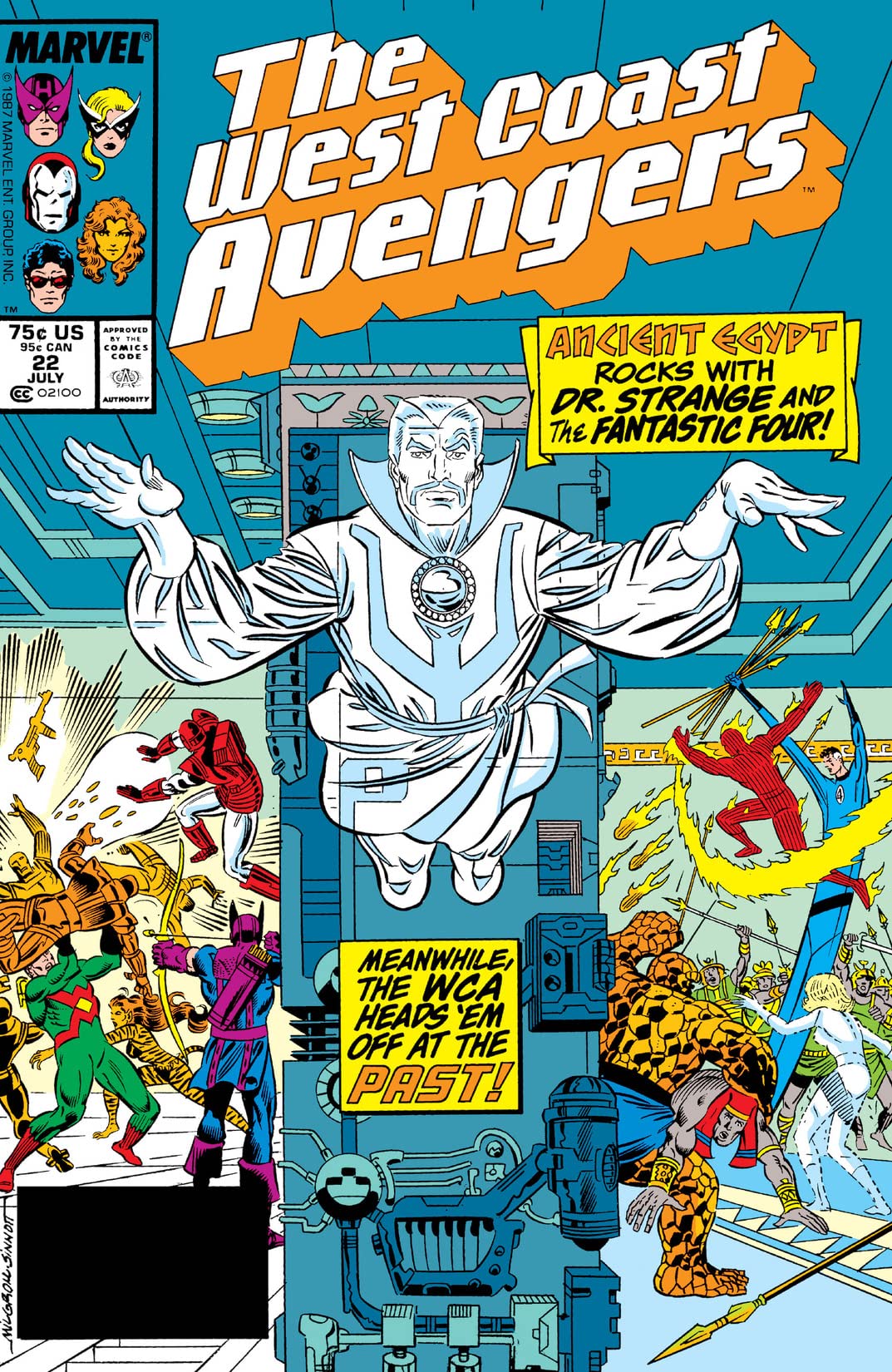West Coast Avengers (1985) #22 cover