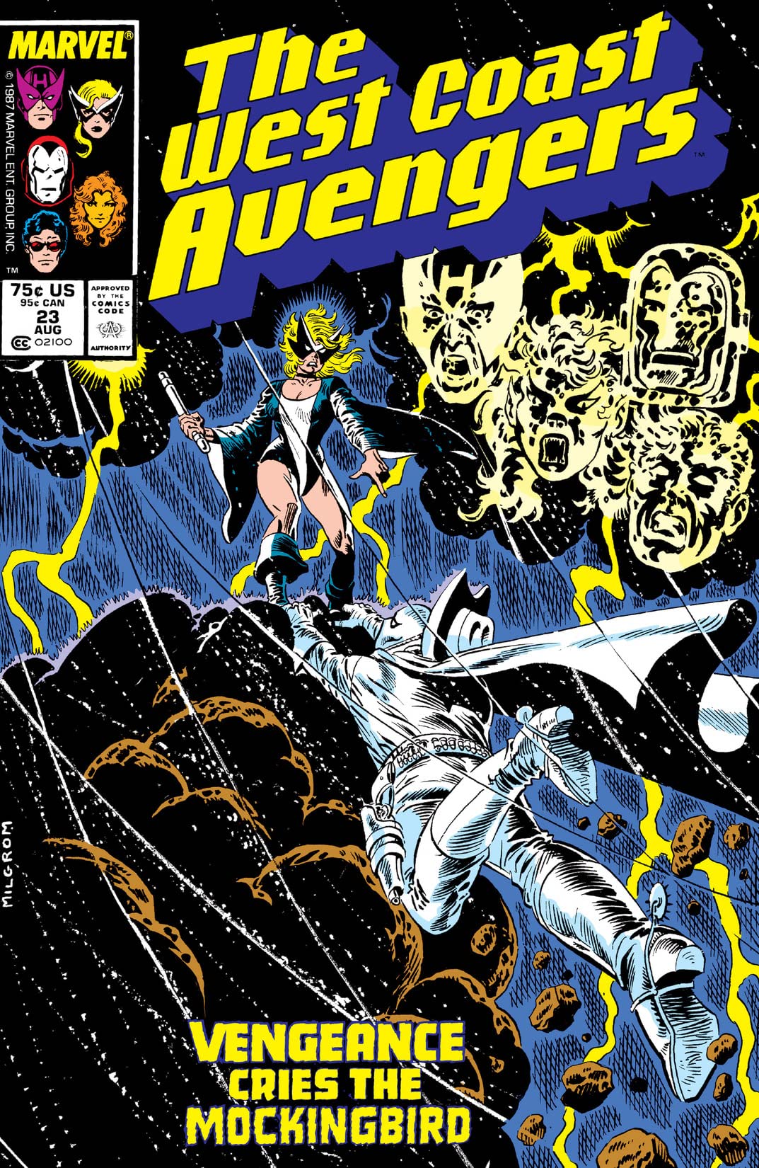 West Coast Avengers (1985) #23 cover