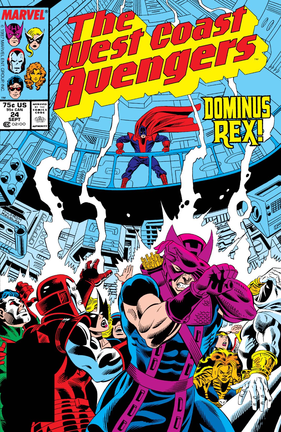 West Coast Avengers (1985) #24 cover