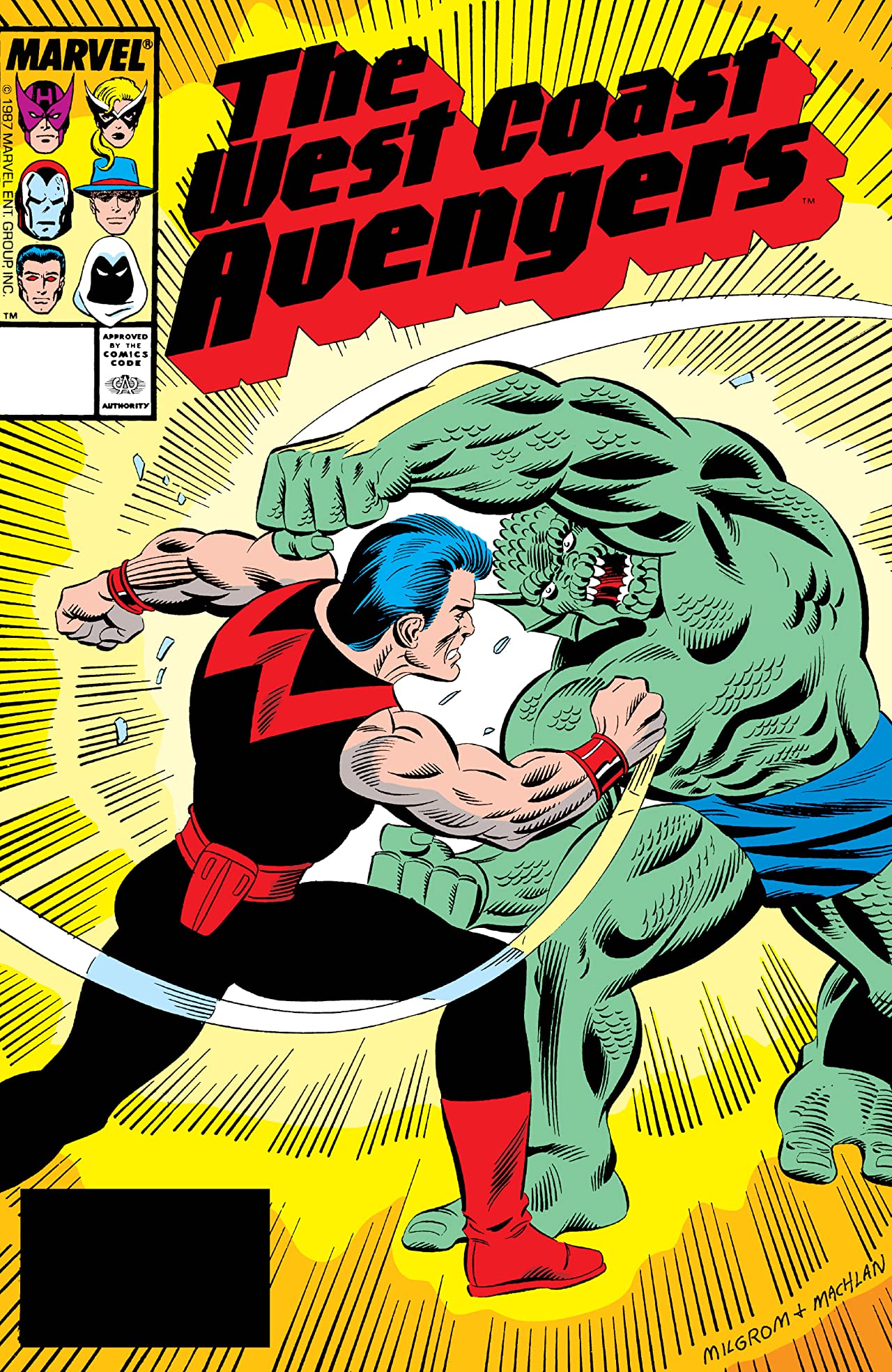 West Coast Avengers (1985) #25 cover