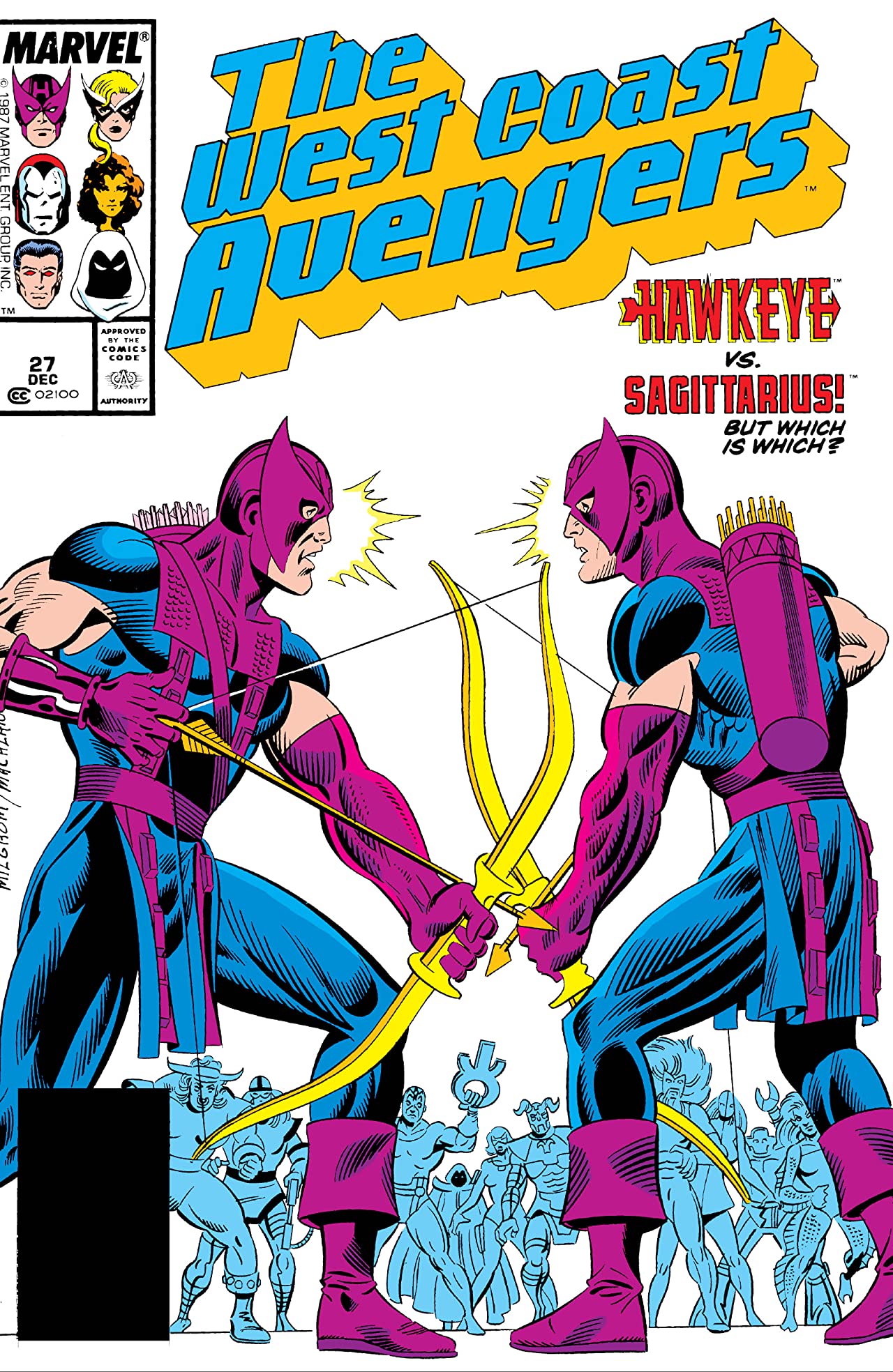 West Coast Avengers (1985) #27 cover