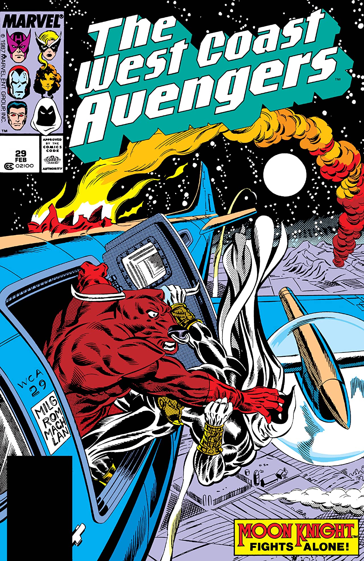 West Coast Avengers (1985) #29 cover