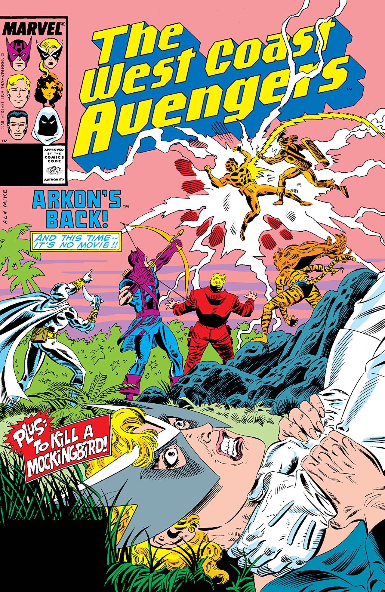 West Coast Avengers (1985) #31 cover