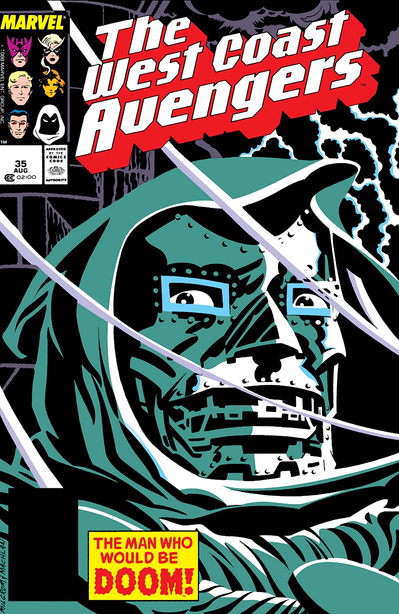 West Coast Avengers (1985) #35 cover