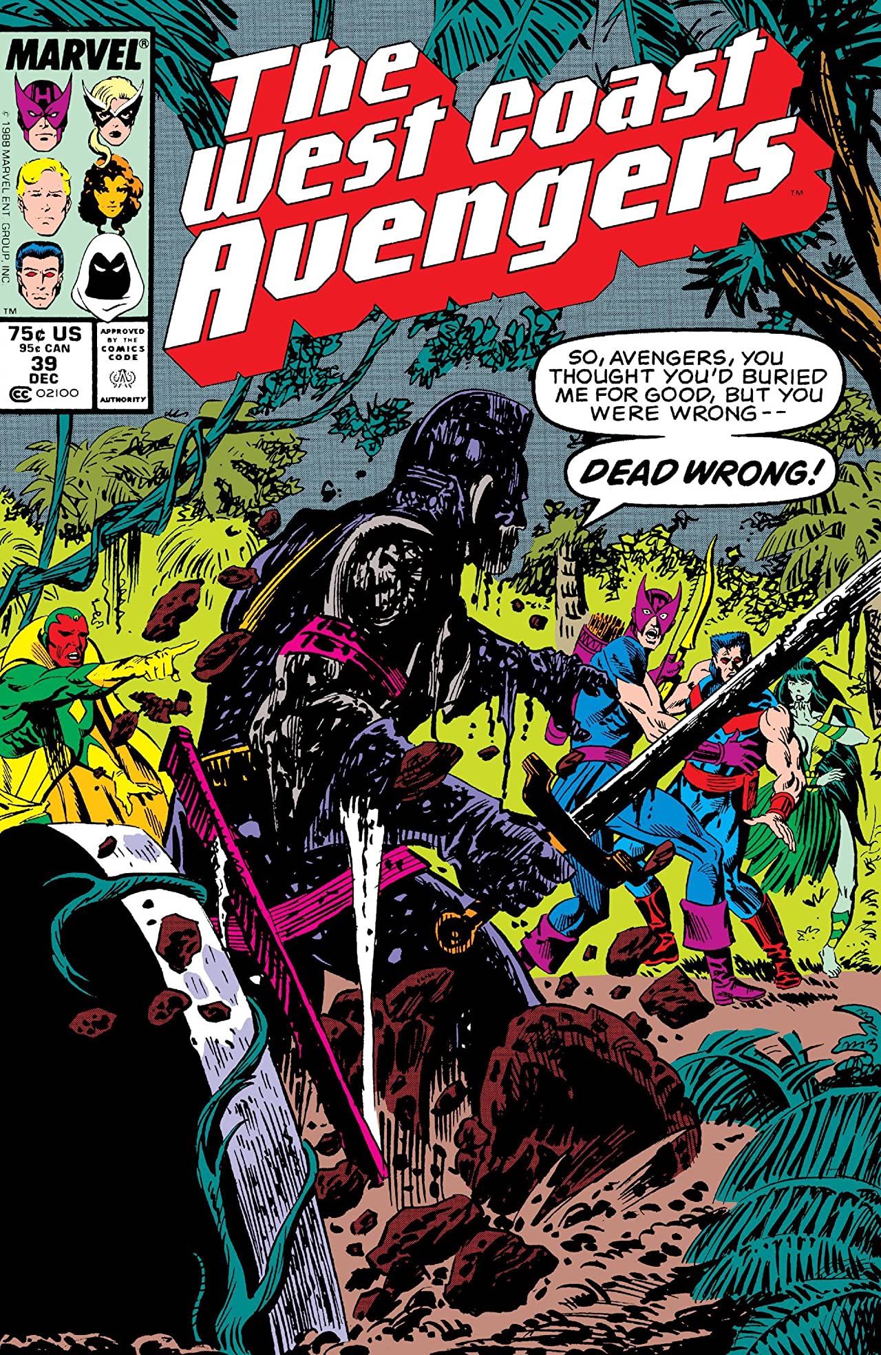 West Coast Avengers (1985) #39 cover